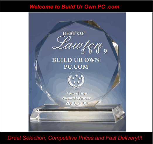 Store.BuildUrOwnPC.com, Computer Dealer in Oklahoma, Resellers of Computer Components and Electronics, Custom Computer Configuration, Online Computer Store, BuildUrOwnPC.com